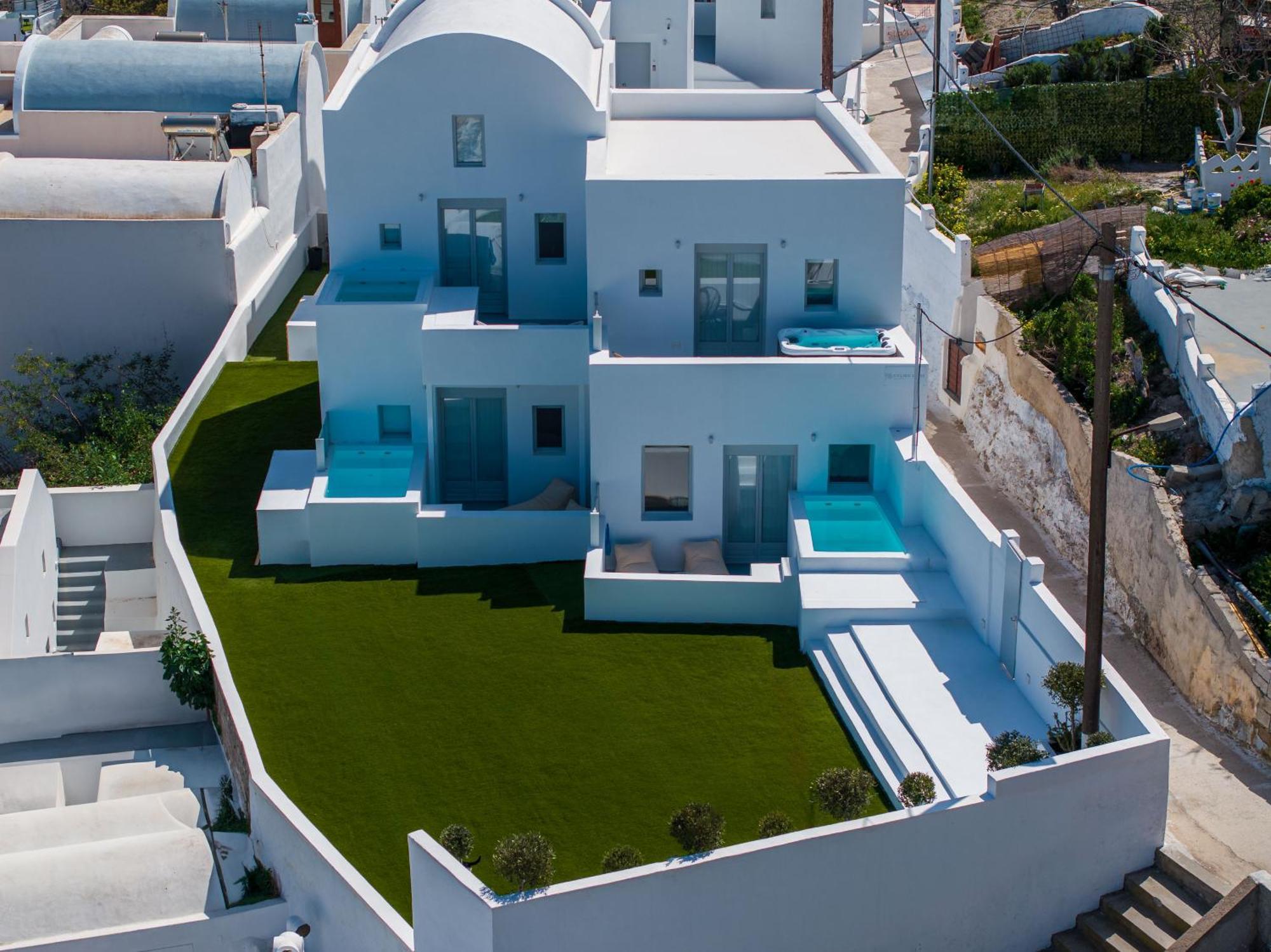 Cycladic Suites Firá Buitenkant foto