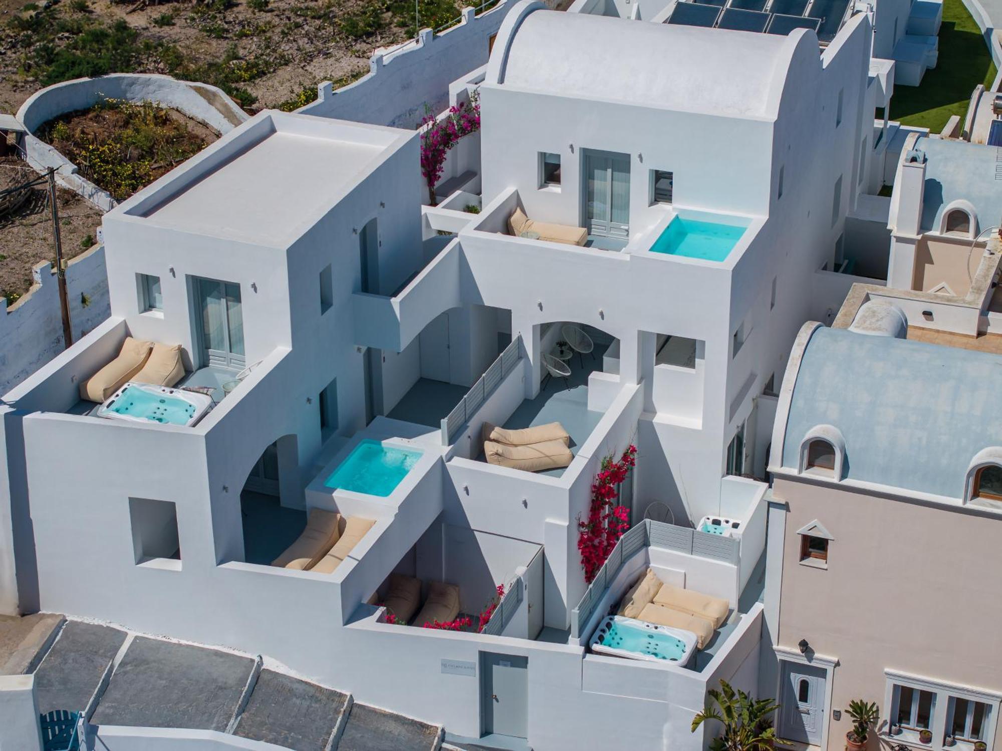 Cycladic Suites Firá Buitenkant foto