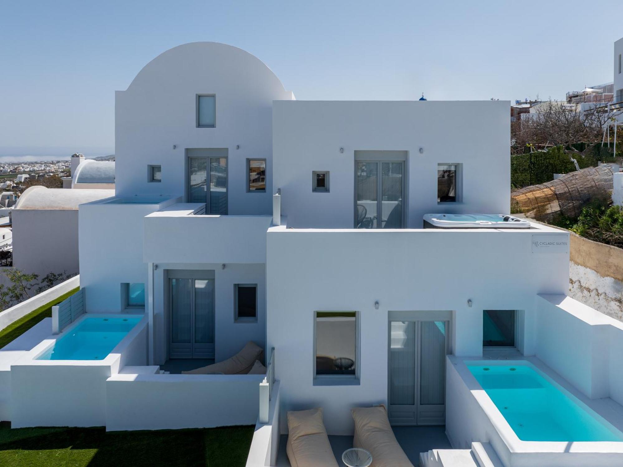 Cycladic Suites Firá Buitenkant foto